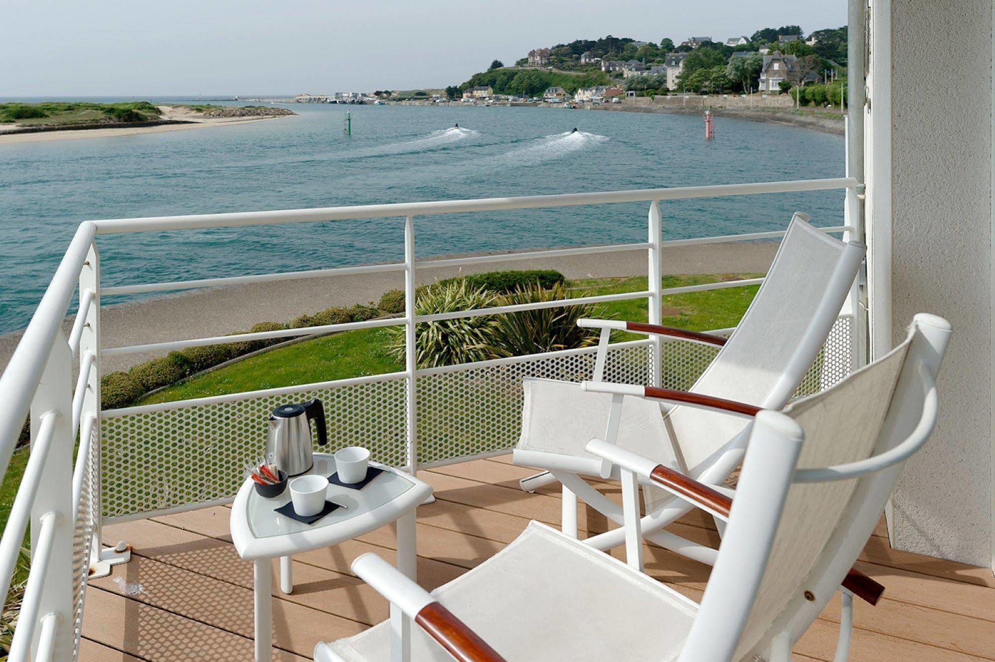 Hotel La Marine Barneville-Carteret Exterior foto
